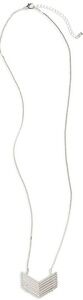 Nordstrom Chevron Pendant Neclace. New!